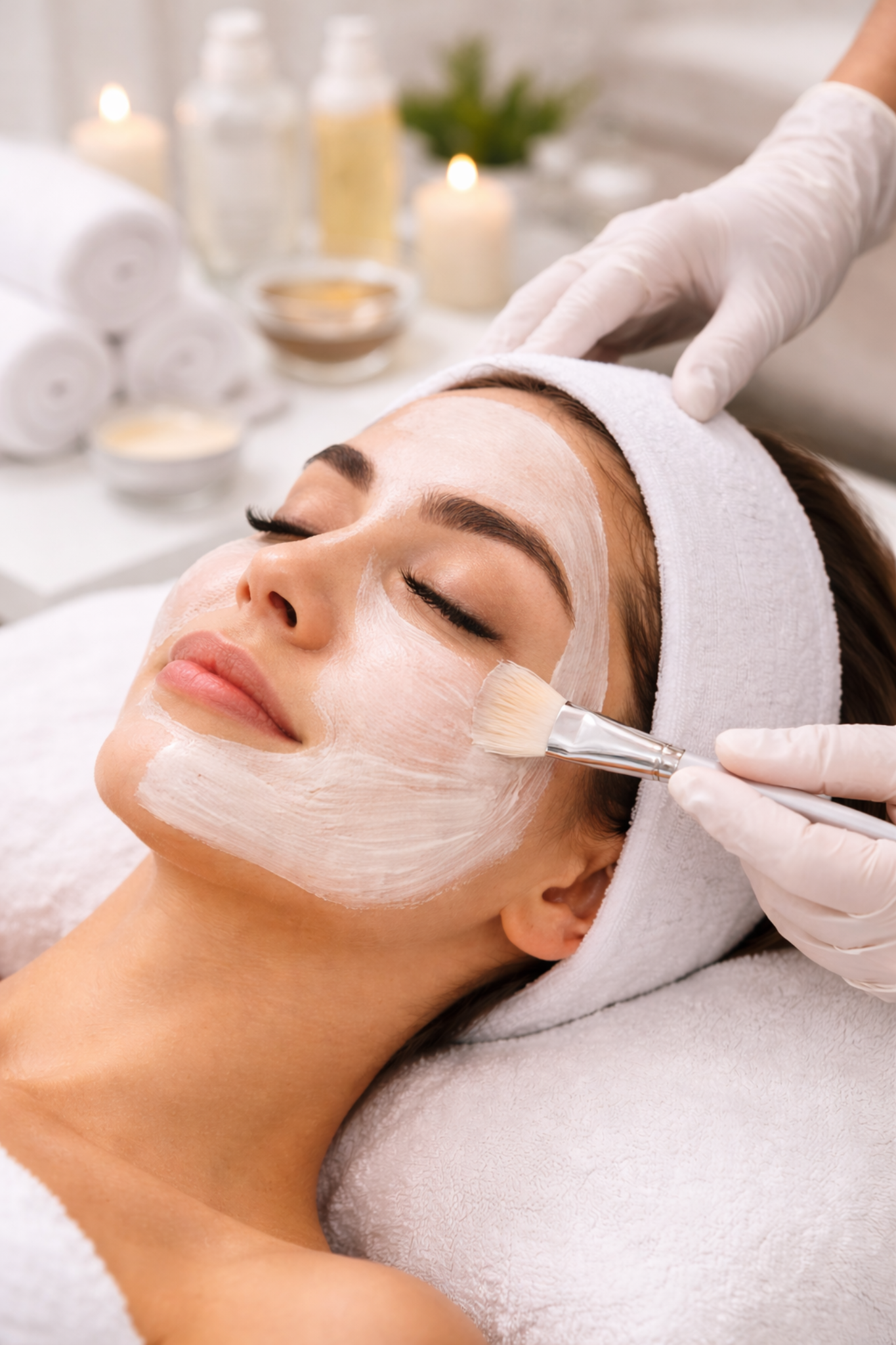 Luxury facial treatment
