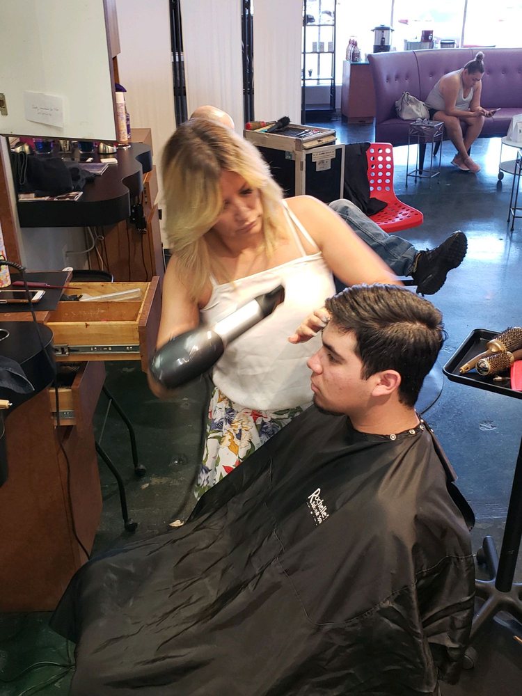 Styling in the chair